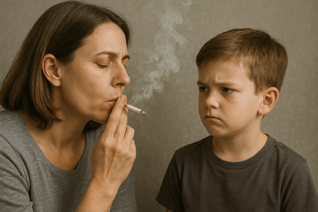 Fumer en prsence d'enfant que dis la loi en France ...