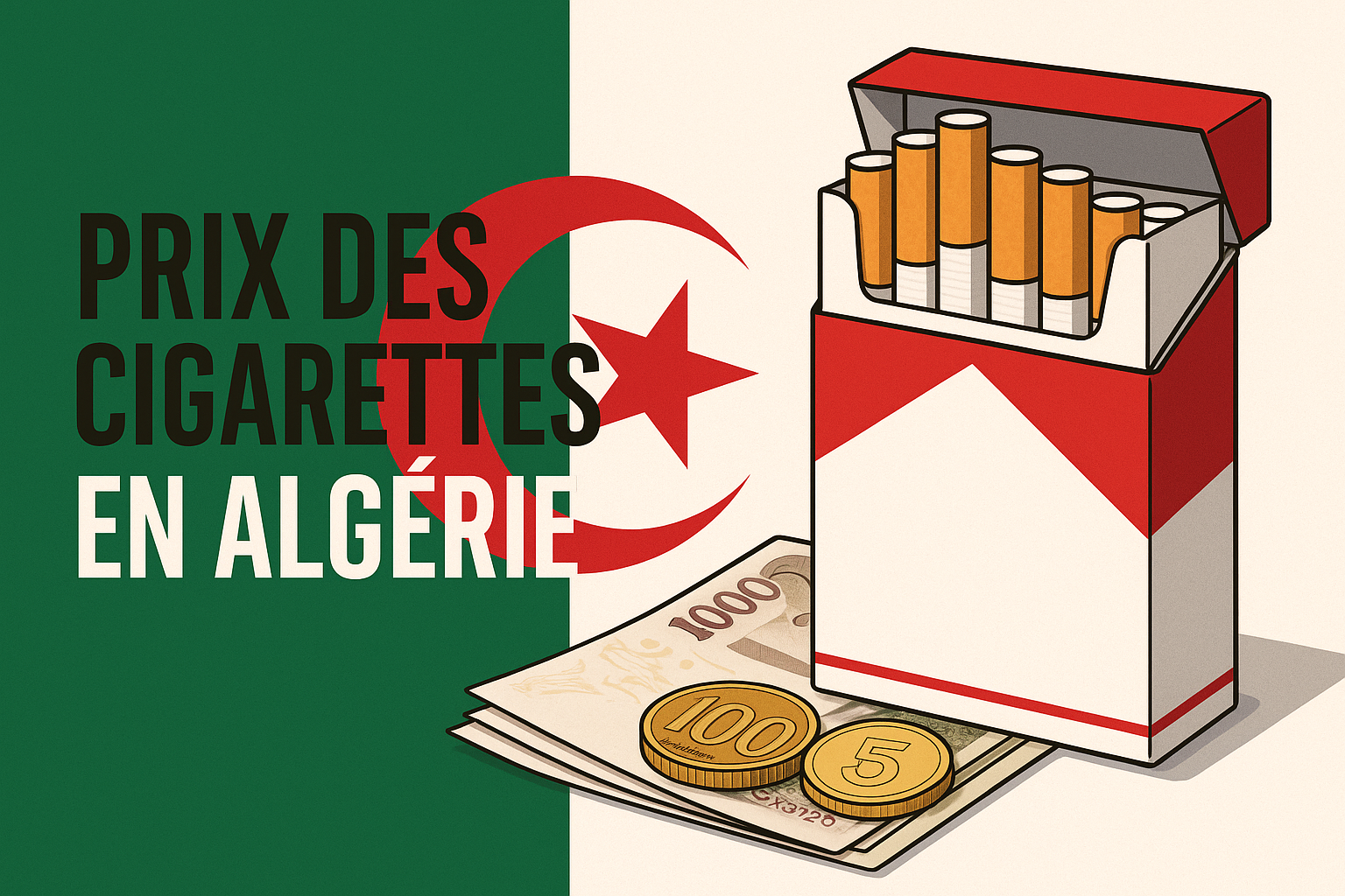 Cigarette prices in Algeria: a further increase confirmed for October 2025  - My Laser Tabac