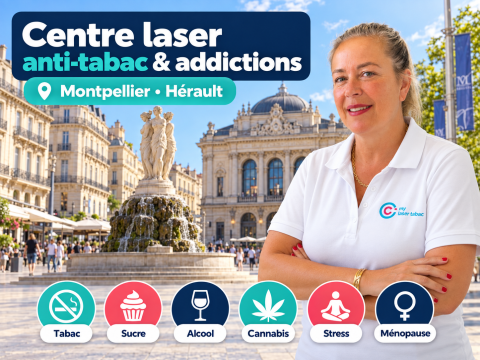 Centre laser anti tabac et addiction à Montpellier