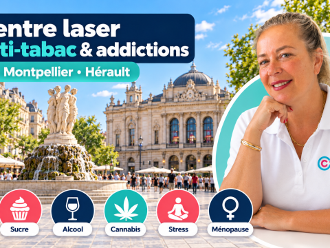 Lasercentrum voor rookontwenning en verslavingszorg in Montpellier