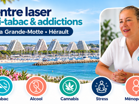 Laserzentrum zur Raucherentwöhnung und Suchtbehandlung in La Grande Motte
