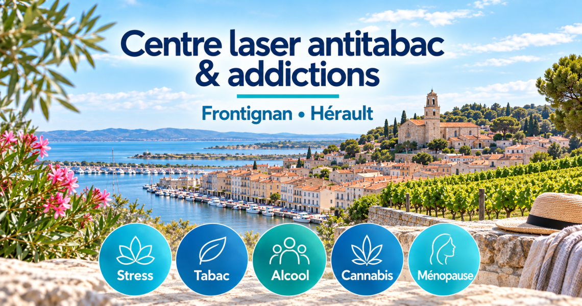 Laserzentrum zur Raucherentwöhnung und Suchtbehandlung in Frontignan / Mylasertabac