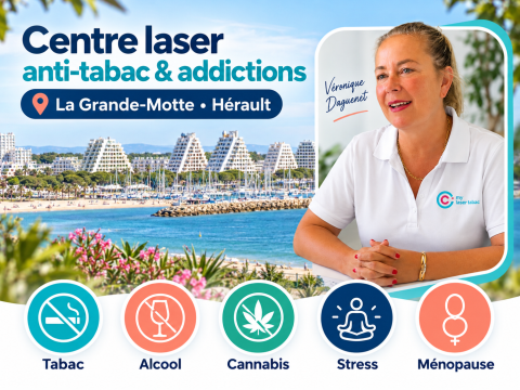 Centre laser anti tabac et addiction la Grande-Motte