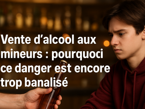 Vente d'alcool au mineur, quel est le danger ?