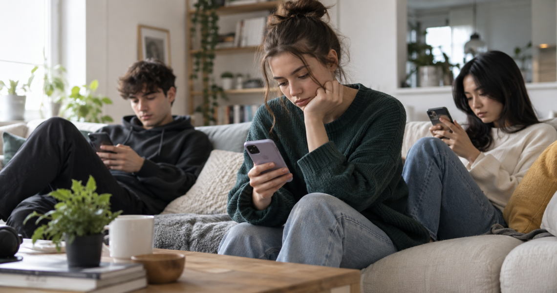 Bisogna ripensare al messaggio per contrastare l'uso dei social tra i giovani?