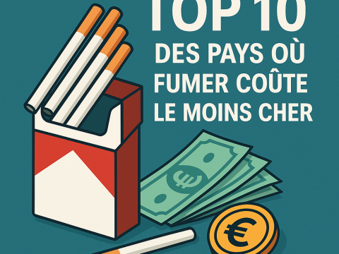 Top 10 des pays ou fumer coutent le moins cher