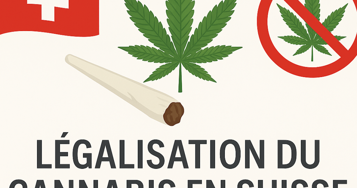 La suisse veut légaliser le cannabis