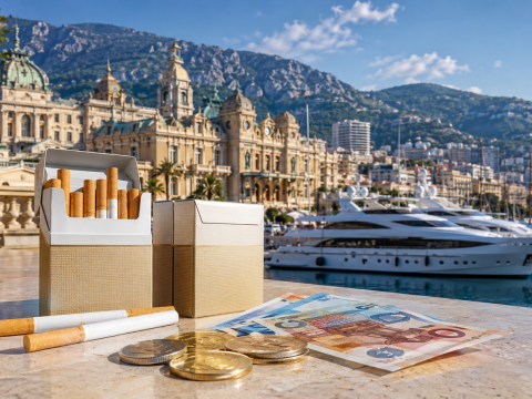 Prijzen van sigaretten in Monaco in 2026