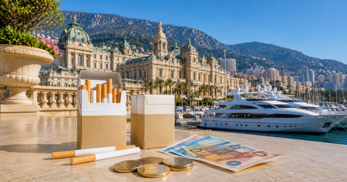 tarifs des cigarettes à Monaco en Octobre 2026