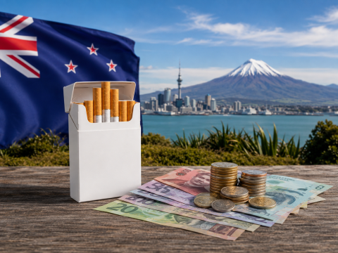 Prix des cigarettes en Nouvelle Zelande en 2026