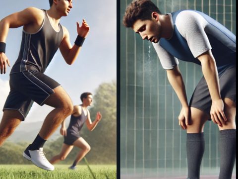 Fumeur qui fait du sport