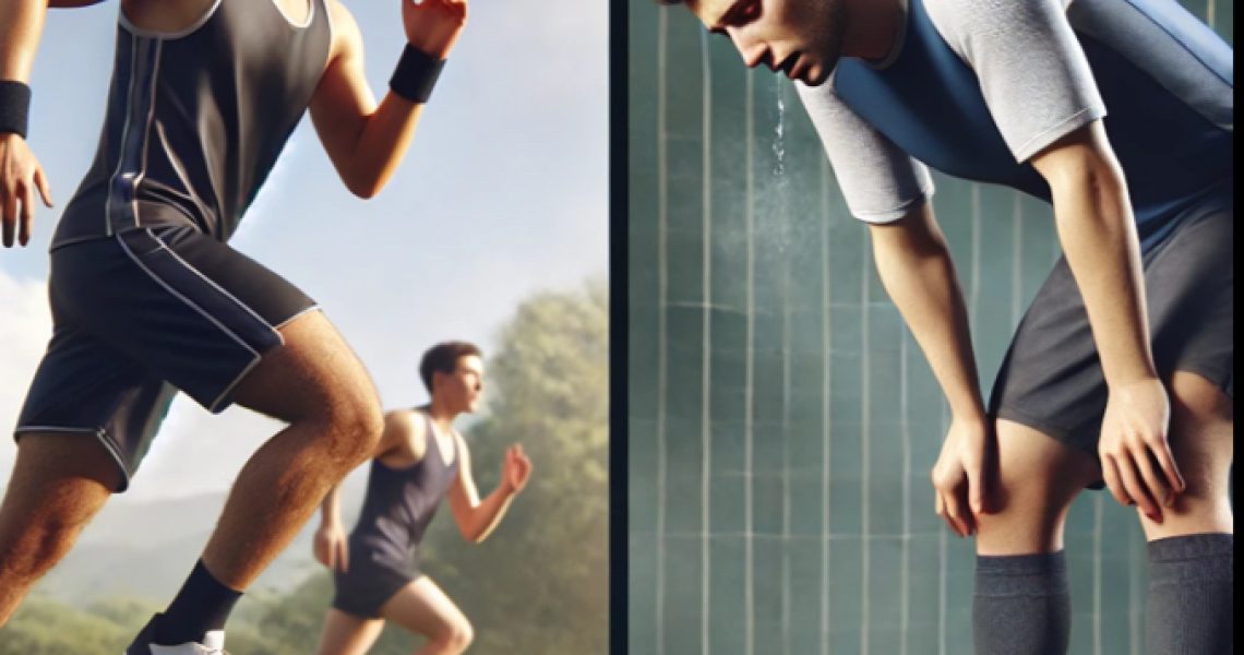 Fumeur qui fait du sport