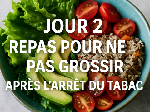 Jour 2 repas pour ne pas grossir