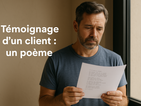 Poeme réalisé par un client pour nous remercier d'avoir arrêter de fumer