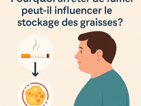 Pourquoi apres l'arret du tabac, certaine personne ont tendance à stocker d'avantage les graisses