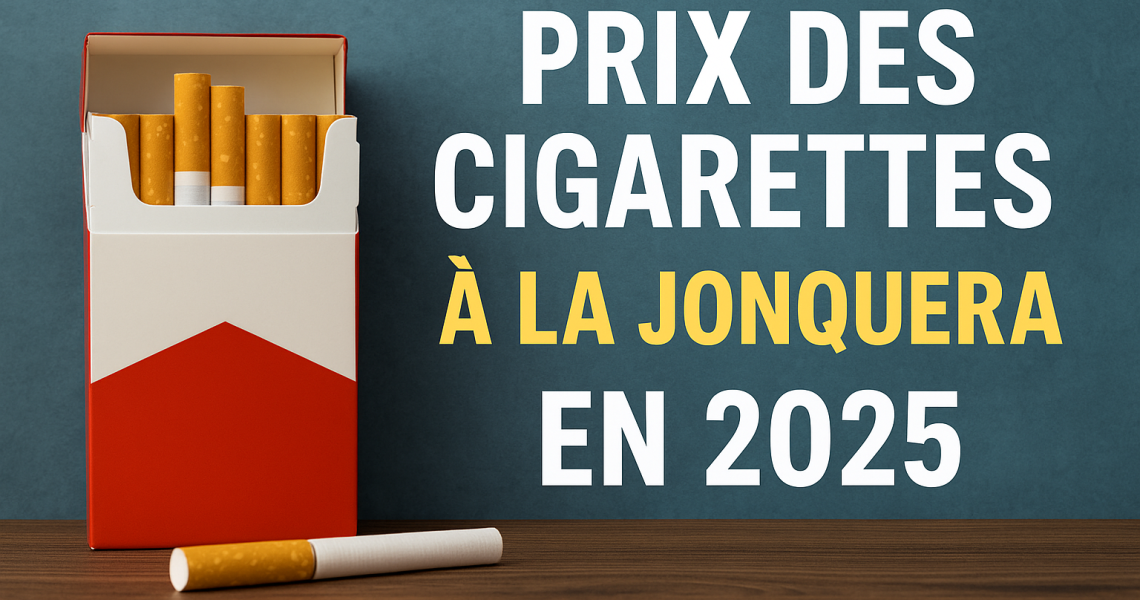 Prix des cigarettes à la Jonquera en 2025