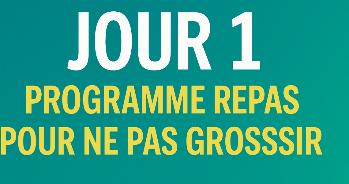 Programe repas pour ne pas grossir pendant le sevrage du tabac Programe repas pour ne pas grossir pendant le sevrage du tabac