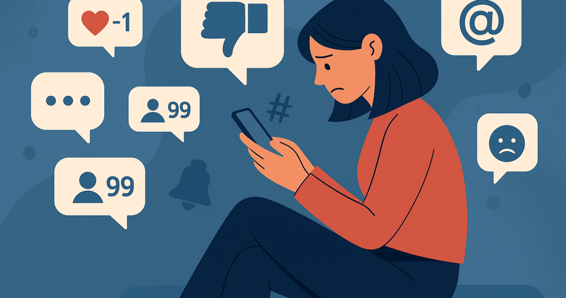 Réseau sociaux , quels sont les risques pour notre santé mentale