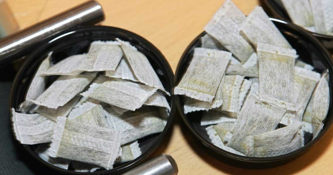 Sachet de nicotine interdit en France