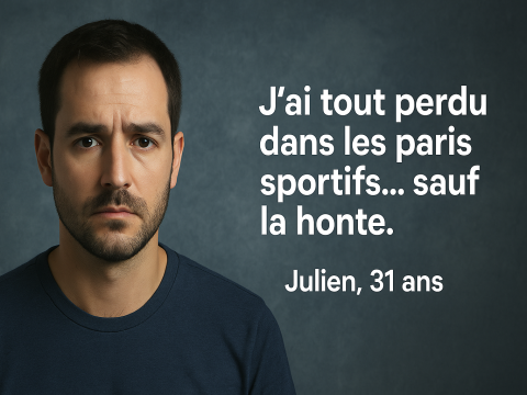 Témoignage de julien 31 ans addict au pari sportif