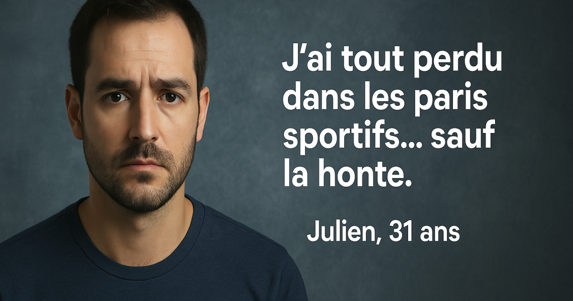 Témoignage de julien 31 ans addict au pari sportif