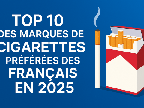 Top 10 des cigarettes les plus vendues en France en 2025