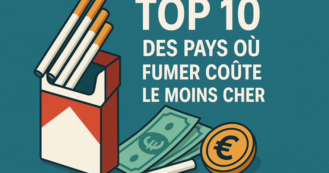 Top 10 des pays ou fumer coutent le moins cher