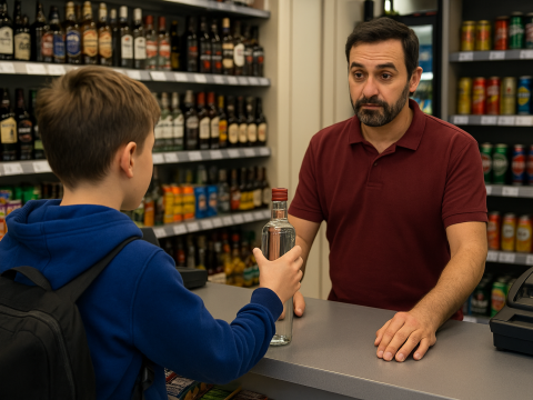 Vente d'alcool au mineur, qui esy le responsable?