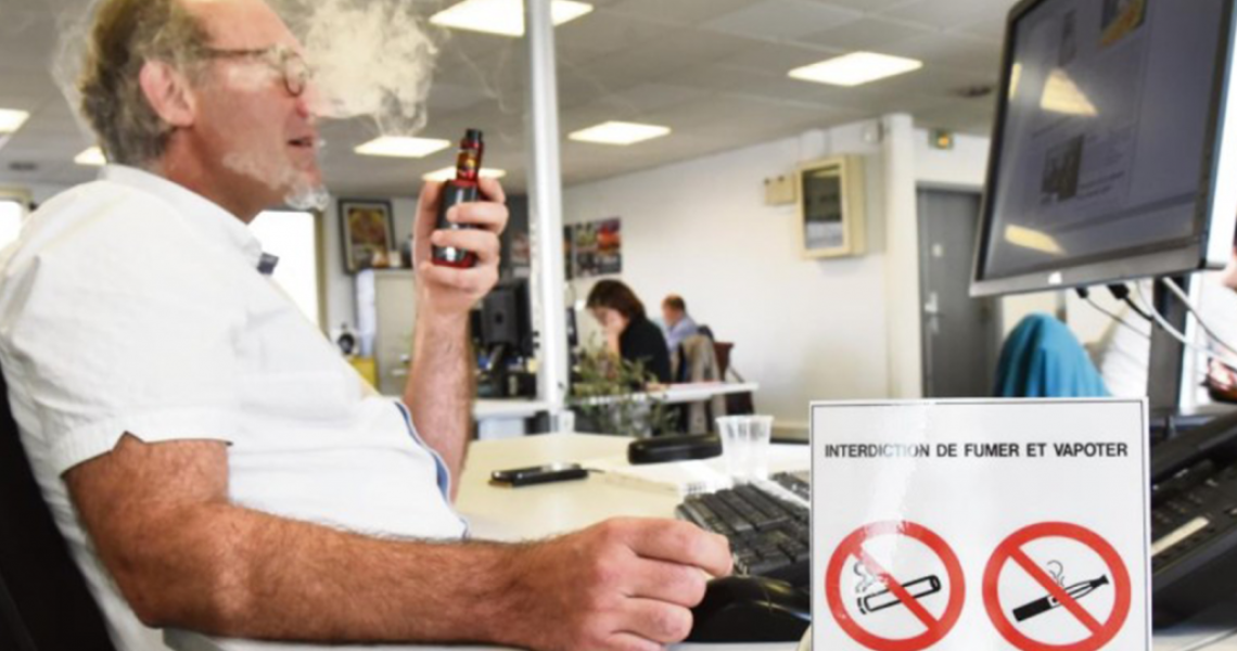 a t-on le droit de vapoter au travail? a t-on le droit de vapoter au travail?