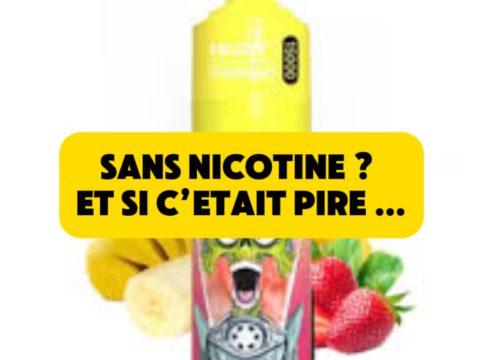 ciagertte sans nicotine, et si c'etait pire ?