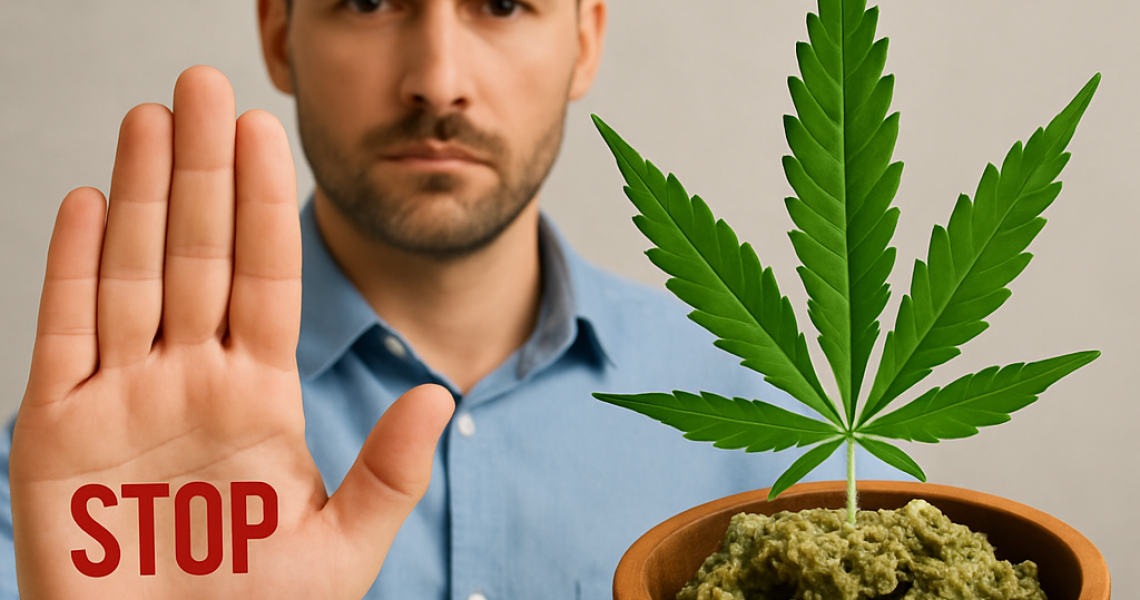 dites stop au cannabis