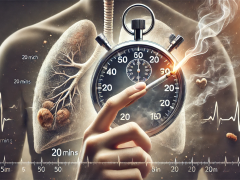 20 minutes de vie en moins après chaque consommation de cigarette