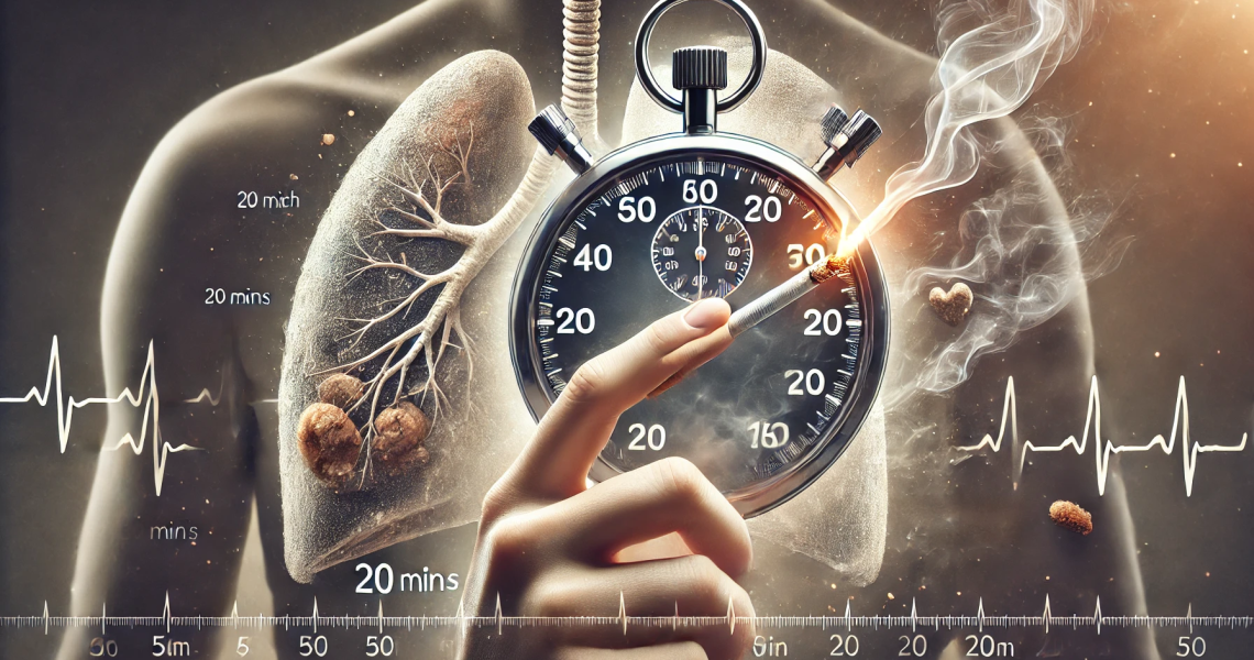 20 minutes de vie en moins après chaque consommation de cigarette 20 minutes de vie en moins après chaque consommation de cigarette