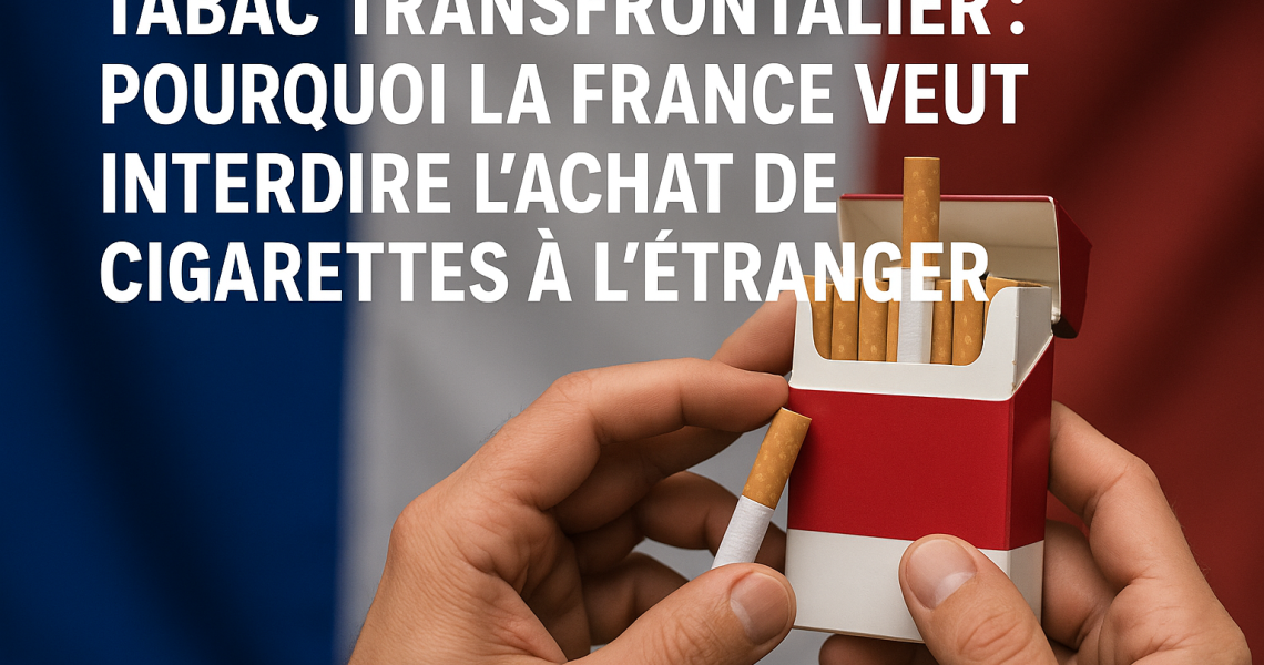 interdiction d'acheter des cigarettes pour les personnes transfrontalier