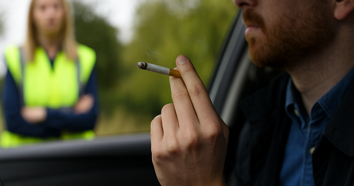 jeter la cigarette par la fenetre, quels sont les sanctions