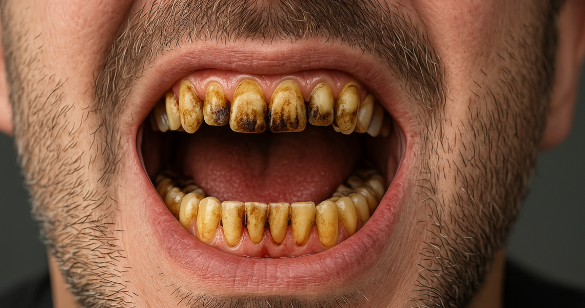 probleme dentition causé par le tabac