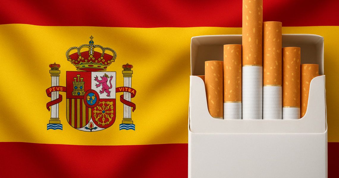 tarif des cigarettes en Espagne en Aout 2025